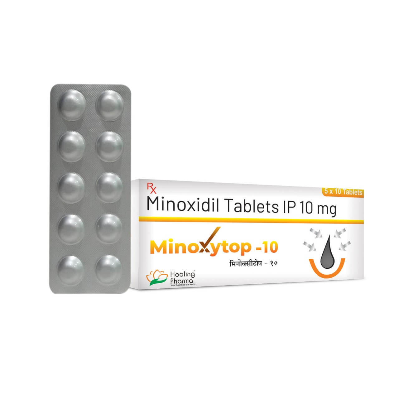 Minoxidil Tablets IP 10 mg