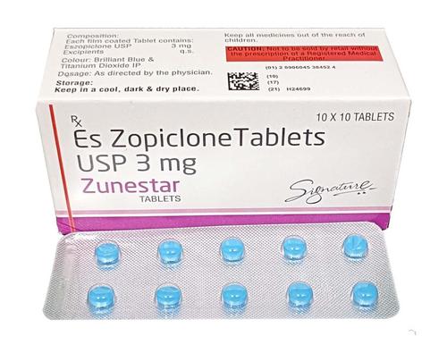 ESZOPICLONE 3 MG TABLETS