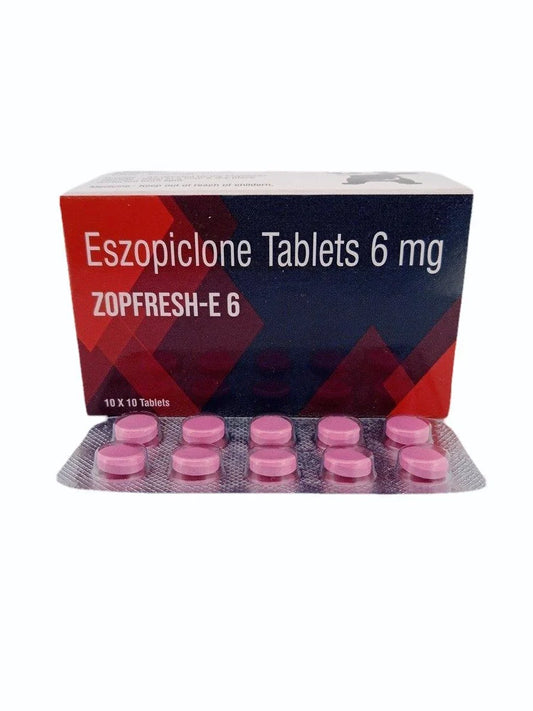 ESZOPICLONE 6 MG TABLETS