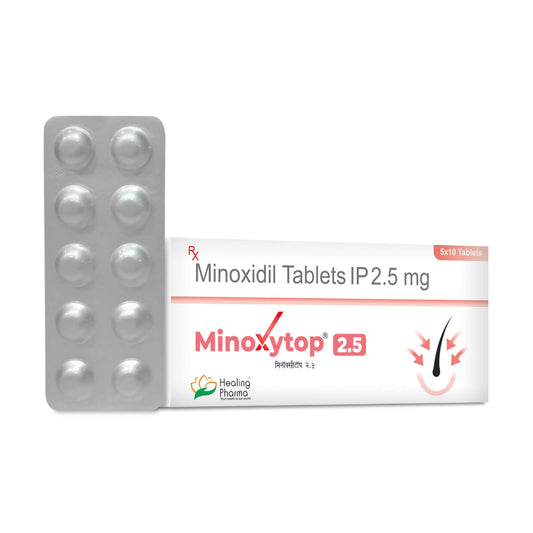 Minoxidil Tablets IP 2.5 mg