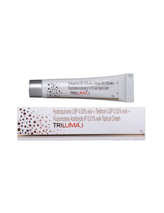 Hydroquinone 4% + Tretinoin 0.05% + Fluocinolone Acetonide 0.01% Cream