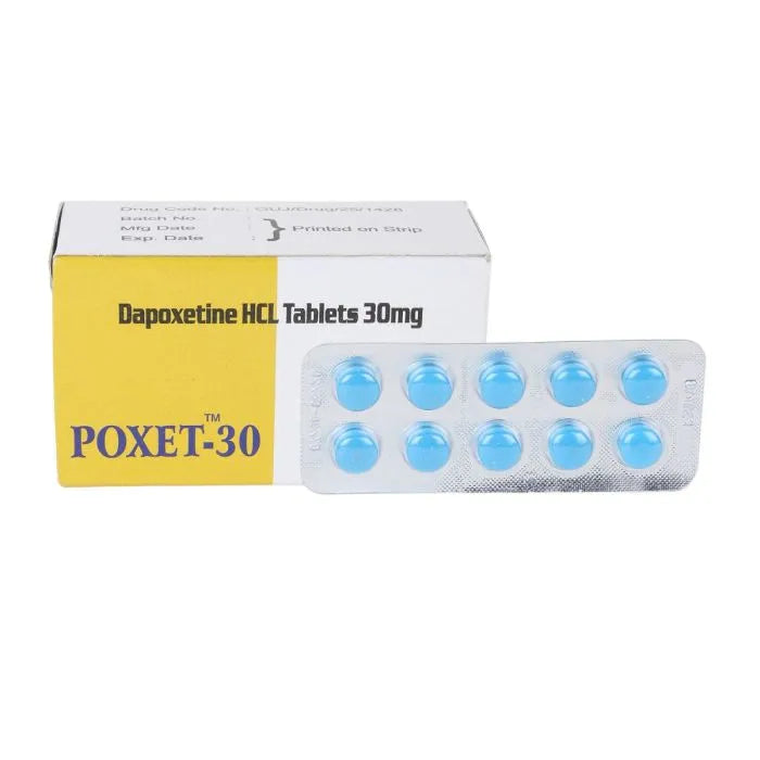 DAPOXETINE 30 MG TABLETS